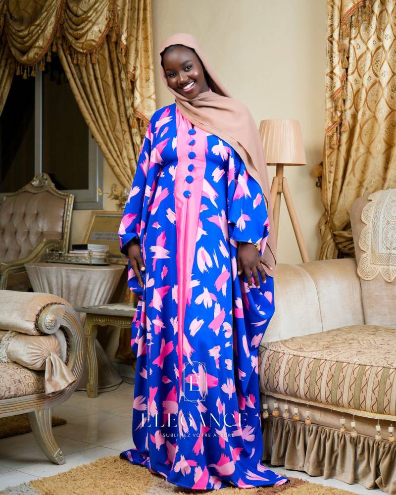 Boubou Crème Élégance et Sobriété
